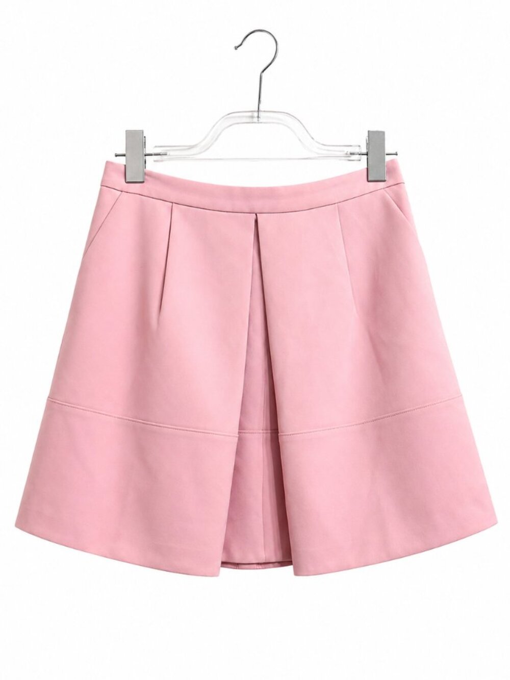 J. Crew Pink Pleated Skirt